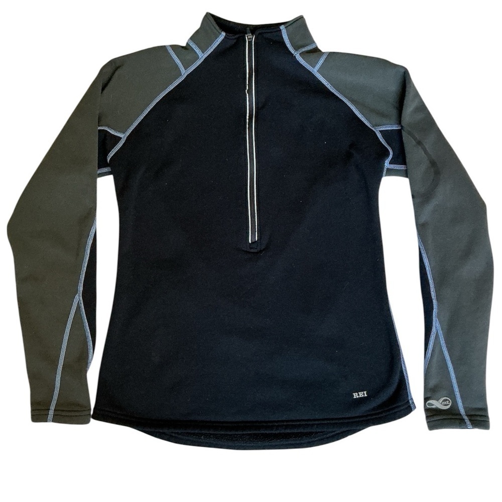 REI Charcoal and Black Pullover